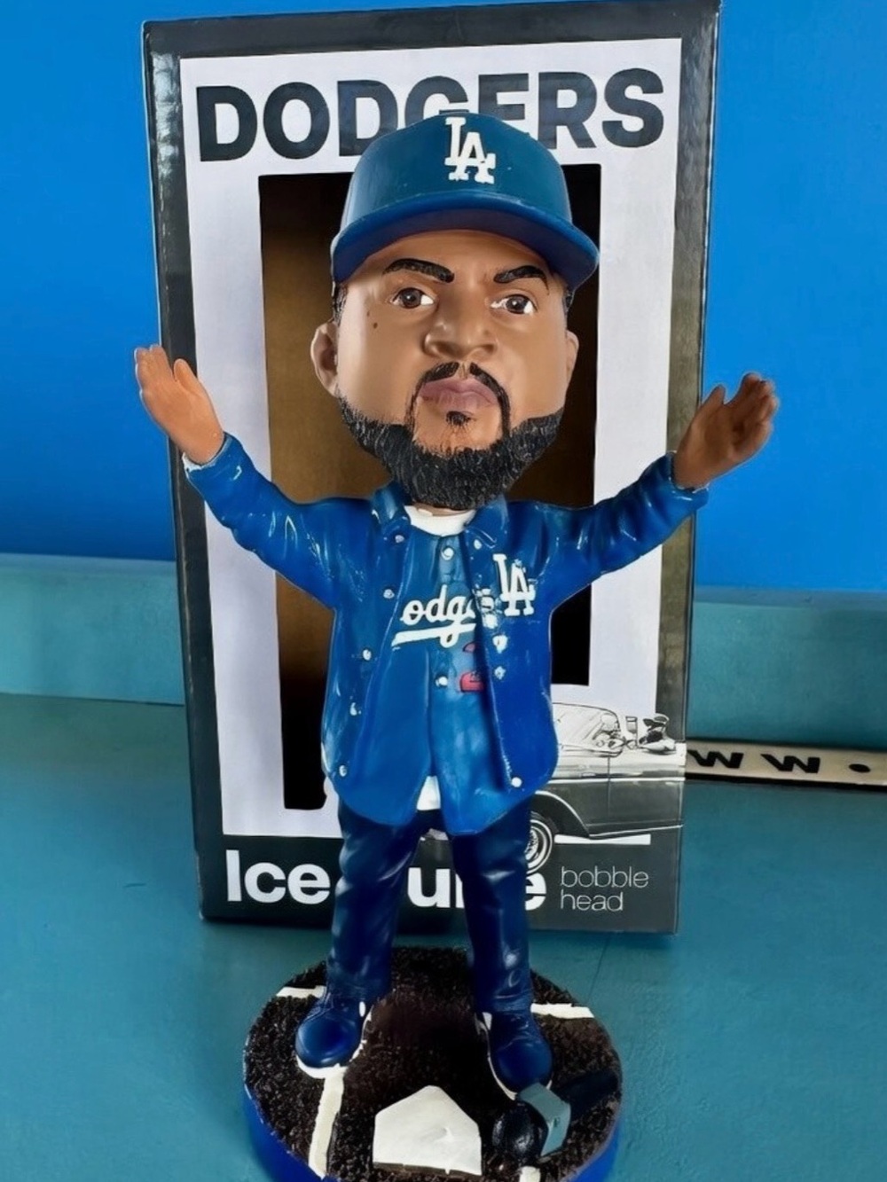 2025 Ice Cube Los Angeles Dodgers SGA Bobblehead